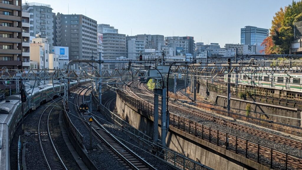 鶯谷から上野方面