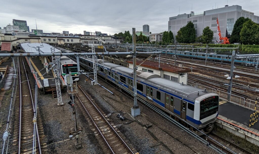 両大師橋から
上野駅方面